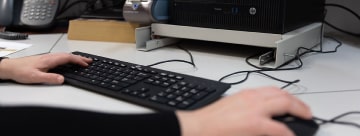 Image of a keyboard